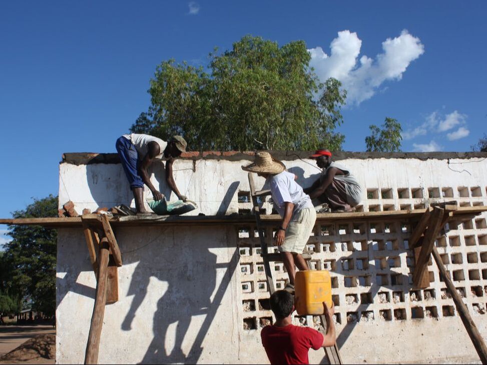 rebuilding a Malawian school